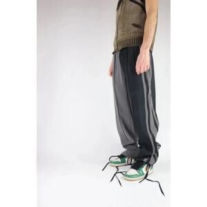 Paradoxe Paris straight pants in black and grey sz M